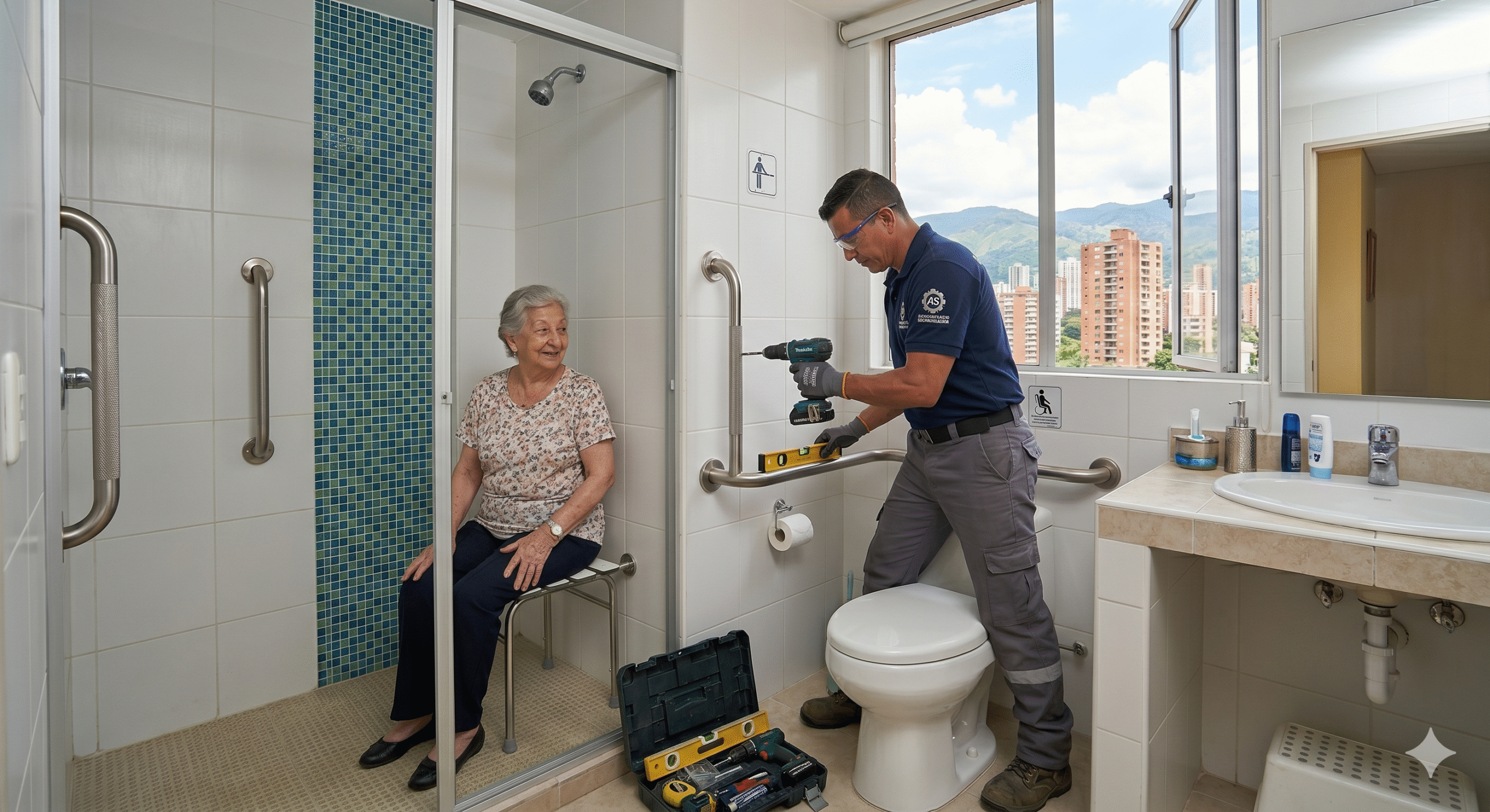Instalación De Barras De Apoyo En Bucaramanga